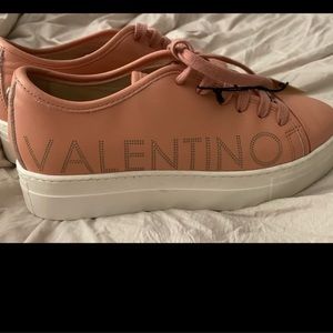 Authentic Valentino sneakers size 9 .